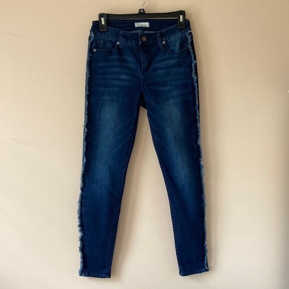 Elan Denim - Elan Fringe Seam Skinny Jean Size Small